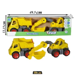 Truck Power-Worker Kamaz Oyun Dəsti