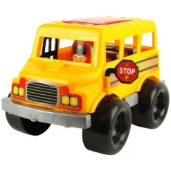 Zarrin Toys School Bus Toy Məktəb Avtobusu