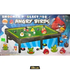 Angry Birds Snooker Playset Bilyard Oyun Dəsti
