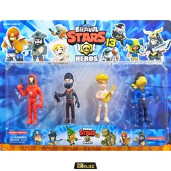 Brawl Stars 13 Heroes Figure Set Fiqur Dəsti