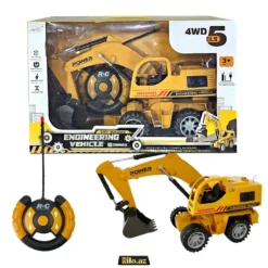 Engineering Vehicle Controlled Excavator 4WD5 Ekskavator Oyuncağı