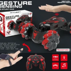 GESTURE SENSING RC Remote Controlled Transforming Stunt Car