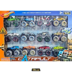 Hot Wheels Catapult the Wind Speed Kiçik Maşın Dəsti