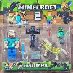 Minecraft 2 Figure Set Fiqur Dəsti
