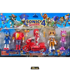 Sonic 4 5 Pcs Figure Set Fiqur Dəsti