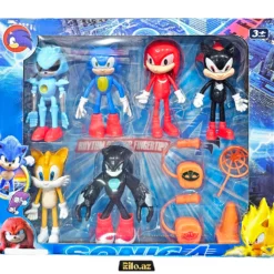 Sonic 4 Rhythm of Your Fingertips 6+ Pcs Figure Set Fiqur Dəsti