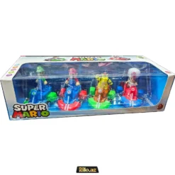 Super Mario 4 Pcs Mario kart Figure Set Fiqur Dəsti
