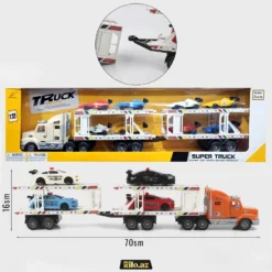 Super Truck 1:32 Car Set Maşın Dəsti