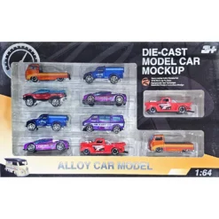 Die-Cast Model Car Mockup Alloy Car Mini Maşın Dəsti