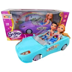 Funny Super Car Doll Set Super Maşın Oyuncaq