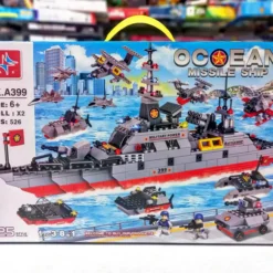 Ocean Missile Ship LX.A399 526 Pcs Konstruksiya Dəsti
