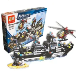 Swat Assault 762 Pcs Ship Konstruksiya Dəsti