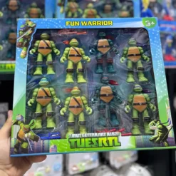 Tuesrtl Mutant Ninja Toy Ninja 8-li Tısbağa Fiquru