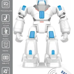 İntelligent Robot İnfrared 22 Funksiyalı İnteraktiv Robot Oyuncaq