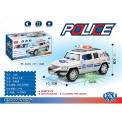 Police Car 202B İşıqlı Polis Maşını
