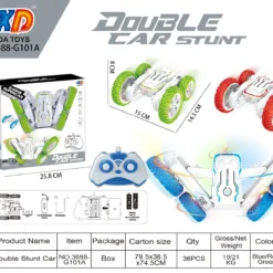Double Car Stunt Oyuncaq Maşın