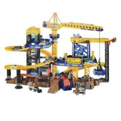 Building Parking Construction Site music and Light