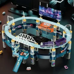 Double-Layer Track Fast Cars