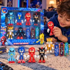 Sonic 4 1155 Figure Set Fiqur Dəsti